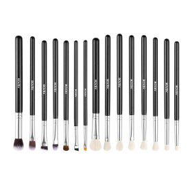 VEVOR 15PCS Makeup Brush Set for Foundation Blending Eyeshadow with Soft Bristle