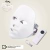 Wireless 7 Colors LED Facial Mask Red Light Therapy Masks EMS Photon Therapy Face Neck Lifting Beauty Device Professional Facial Products Home Use Bea