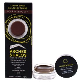 Luxury Brow Buiding Pomade - Warm Brown by Arches and Halos for Women - 0.106 oz Pomade