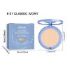 OUHOE(Classic ivory color) Setting Powder, Immaculate Lasting Makeup Is Not Easy To Makeup Powder Natural Light Breathable Setting Powder