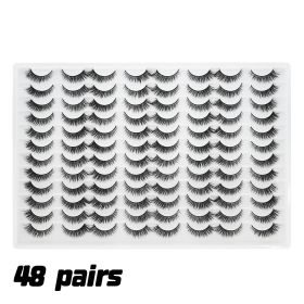3D False Eyelashes Are Multi-layered, Realistic, Soft And Comfortable (Color: Black)