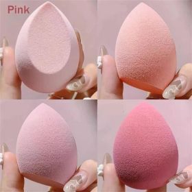 4/8pcs Makeup Sponge Blender Beauty Egg Cosmetic Puff Soft Foundation Sponges Powder Puff Women Make Up Accessories Beauty Tools (Color: 4pcs Pink no box)