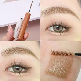 Waterproof Natural Liquid Dyeing Eyebrow Cream Long Lasting Quick Drying Brown Grey Dyeing Eyebrows Enhancers Makeup Cosmetics (Color: 04)
