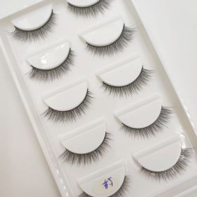 38 Style 5 Pairs Eyelash Natural 3D Mink False Eyelashes Makeup Fake Eye Lashes Faux Cils Make Up Beauty Tools Wholesale (Color: 5Pairs    5)