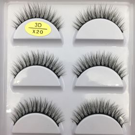 38 Style 5 Pairs Eyelash Natural 3D Mink False Eyelashes Makeup Fake Eye Lashes Faux Cils Make Up Beauty Tools Wholesale (Color: 5Pairs X20)