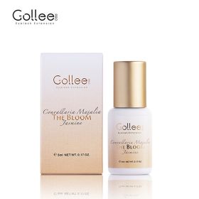 Gollee 0.5-1s Fast Adhesives for Eyelash Extensions No Odor Glue Eyelash Extensions No Irritation Lash Extension Supplies Makeup (Color: 1s Plant Glue)
