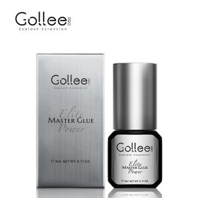 Gollee 0.5-1s Fast Adhesives for Eyelash Extensions No Odor Glue Eyelash Extensions No Irritation Lash Extension Supplies Makeup (Color: 0.5s Master Glue)