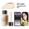 Waterproof Liquid Concealer Foundation Cream Lasting Full Coverage Acne Spot Dark Circles Concealer Cream Face Makeup Cosmetic