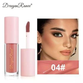 8 Colors Liquid Blush Waterproof Sweatproof Brighten Cheeks Rouge Nude Color Matte Contouring Powder Blusher Liquid Face Makeup (Color: 04)