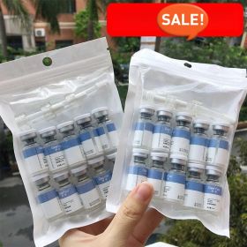 Placenta Freeze-dried Powder Essence Repair Facial Hydrating Nourishing Pore Shrinking Skin Rejuvenate Skin Care (Color: 5pairs(10bottles))