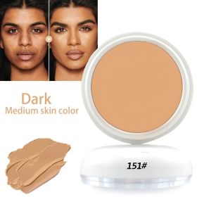 Waterproof Full Coverage Concealer for Tattoos, Scars - Natural Finish Foundation for All Skin Tones & Types Dark Circle Acne (Color: 151Dark Medium skin)
