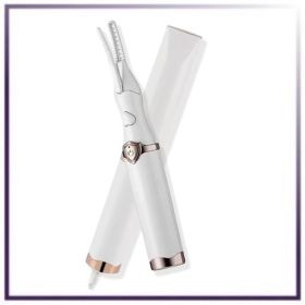Electric Eyelash Curler (Color: White)