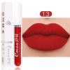 Sexy Long Lasting Velvet Matte Lip Gloss Rose Liquid Lipstick Makeup Women Beauty Red Nonstick Cup Waterproof Lip Gloss 18 Color