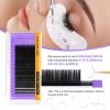 NAGARAKU 16Rows Faux Cils Lashes Individual Eyelash Extension Matte Professional Soft and Natural Makeup Premium Eyelashes