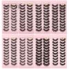 MEISHENJIE 10/5/3 Pair 3D Faux Mink Eyelashes Natural Thick russian strip lashes Dramatic Fake Lashes Makeup Extension Faux Cils