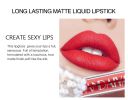 6 Color Matte Liquid Lipstick Kit Non Stick Cup Waterproof Lip Gloss Long Lasting Korean Cosmetics Makeup For Women